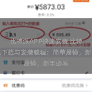 比特派APP快速安装 比特派钱包下载与安装教程：简单易懂，新手必看