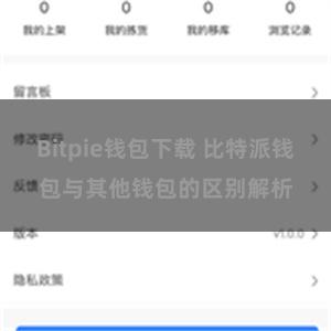 Bitpie钱包下载 比特派钱包与其他钱包的区别解析