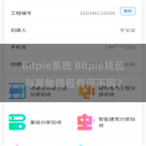 Bitpie系统 Bitpie钱包与其他钱包有何不同？