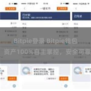 Bitpie登录 Bitpie钱包：资产100%自主掌控，安全可靠。