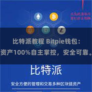 比特派教程 Bitpie钱包：资产100%自主掌控，安全可靠。