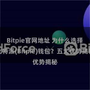 Bitpie官网地址 为什么选择比特派(Bitpie)钱包？五大优势揭秘