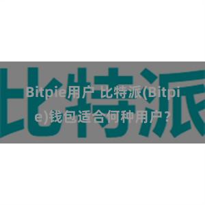 Bitpie用户 比特派(Bitpie)钱包适合何种用户？